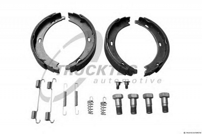 TRUCKTEC AUTOMOTIVE 0235008 -  Комплект тормозных колодок, стояночная тормозная система